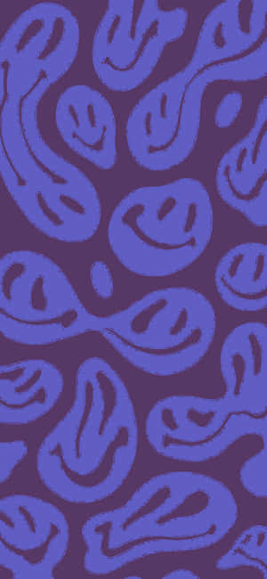 Abstracte Pers Estetiese Trippie Glimlaggesig — Realme 15 Pro Muurpapier