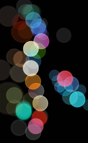Abstracte Bokeh-ligte Oorspronklike iPhone 7 — Xiaomi Pad Mini Muurpapier