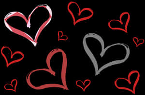 Harte, Hart, Valentynsdag, - Liefde Hart Hart — Oulike Hart Muurpapier