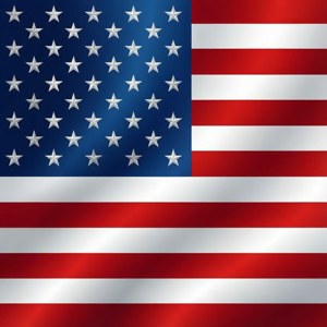 'n Grafiese abstrakte Amerikaanse vlagpatroon met deursigtige agtergrond, ideaal vir moderne ontwerpe. — Motorola Razr 2026 Muurpapier