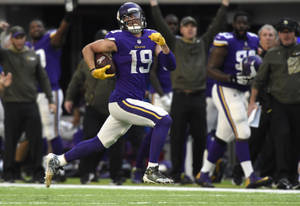 Adam Thielen Ontvanger — NFL sokker Muurpapier