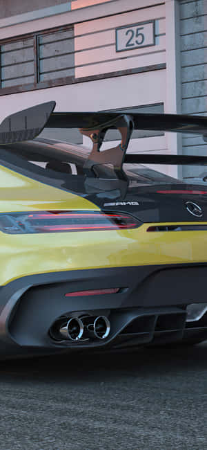 Android Amg Gt-r-agtergrond — POCO M8s Muurpapier