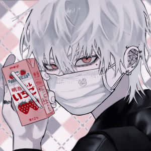 Albino Seun PFP — Anime estetiese GIF Muurpapier
