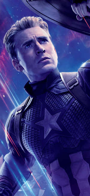 Captain America-agtergrond — Xiaomi Civi 4 Pro Muurpapier