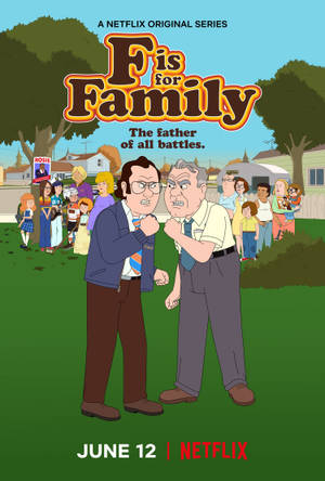 Amerikaanse TV-reeks F Is For Family — Huawei MatePad Muurpapier