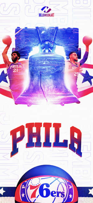 76ers iPhone — iPhone 13 Pro Muurpapier