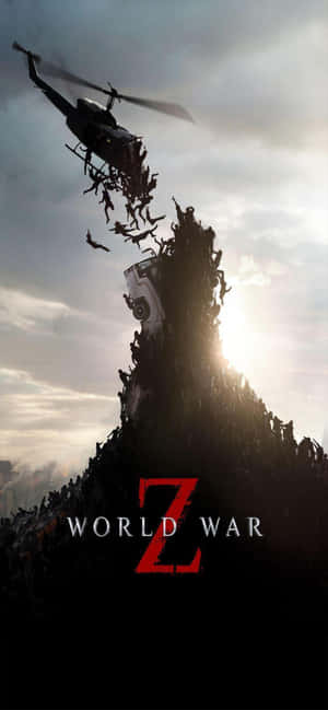 Iphone Xs Max World War Z Agtergrond — iPhone 15 Pro Max Muurpapier