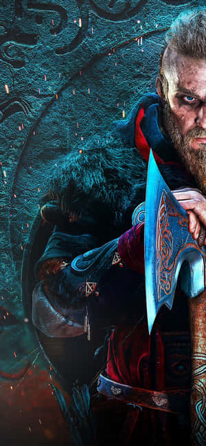 Android Assassin's Creed Valhalla Agtergrond — Honor 600 Smart Muurpapier