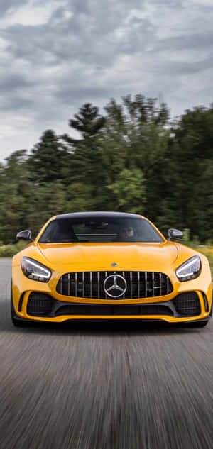 Android Amg Gt-r Agtergrond — Vivo T5x Muurpapier