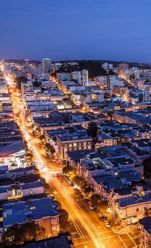 Android San Francisco Agtergrond — Galaxy Tab A11 Muurpapier