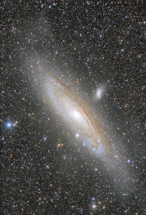 Andromeda Sterryke Sterrestelsel Heelal-agtergrond