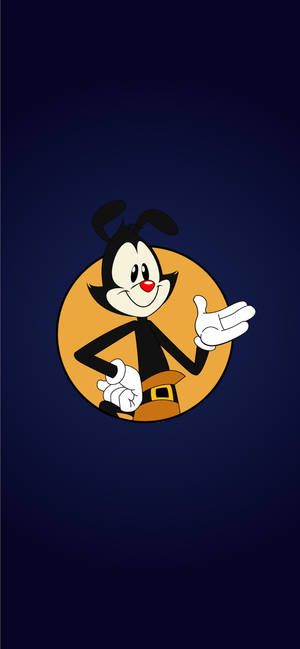 Animaniacs Wakko Fan Kuns-agtergrond — iPhone Air Muurpapier