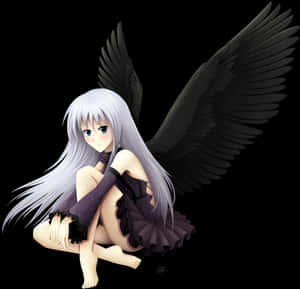 Donker Engel Png Deursigtige Beelde - Engel Anime Meisie Deursigtig, Png Aflaai — Donker anime GIF Muurpapier