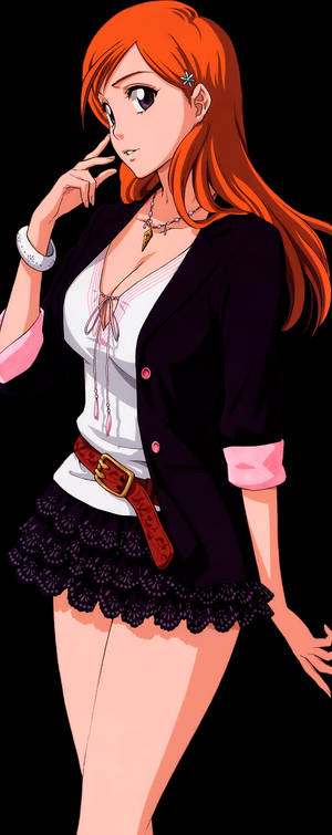 Anime meisie Orihime Inoue muurpapier — Motorola Razr Muurpapier