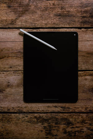 Apple iPad Pro Op Hout — iPad Mini Muurpapier