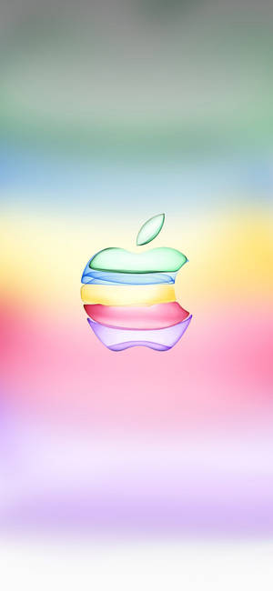 Apple-logo iPhone 11 Pro Max agtergrond — iPhone 11 Pro Max Muurpapier