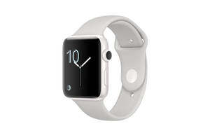 Apple Watch skoon kenmerkende wit rand-agtergrond — Apple Watch Muurpapier