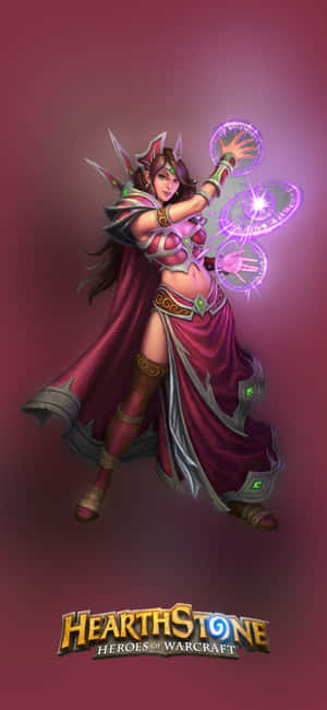 Iphone Xs Hearthstone Agtergrond — iPhone 14 Pro Max Muurpapier