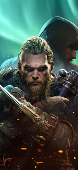 Iphone Xs Max Assassin's Creed Valhalla Agtergrond — Vivo V Muurpapier