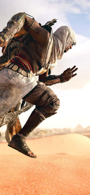 Iphone X Assassin's Creed Origins Agtergrond — Xiaomi Civi 4 Pro Muurpapier