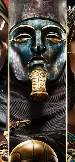 Iphone X Assassin's Creed Origins Agtergrond — Xiaomi 17T Pro Muurpapier