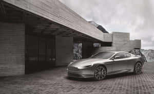 Aston Martin DB9 - 'n Wonder van Britse Luukse en Werkverrigting — Steam Deck Muurpapier