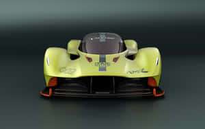Aston Martin Valkyrie wat op die baan jaag — MacBook Pro 13 Muurpapier