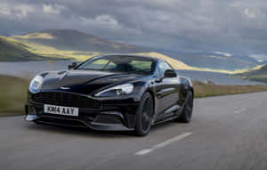 Aston Martin Vanquish - Luukse Werkverrigting-sportmotor — Steam Deck Muurpapier