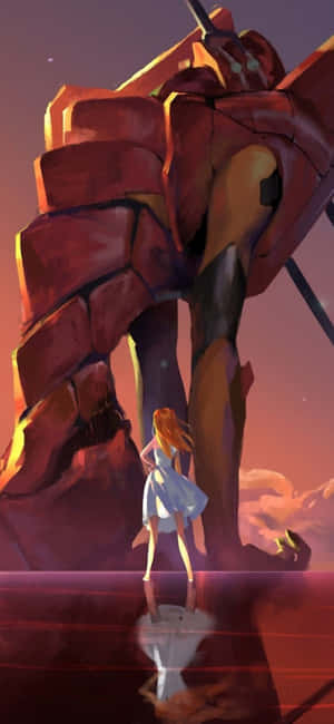 Neon Genesis Evangelion iPhone — Oppo Find X9 Ultra Muurpapier