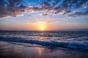 Gratis Strand Tydens Sonsondergang Stokfoto