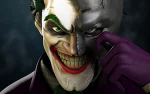 Joker Masker Prente — Joker Muurpapier