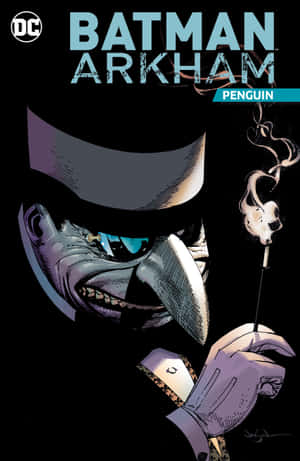 Batman konfronteer Pikkewyn in 'n epiese stryd — Galaxy Z Vou 8 Muurpapier