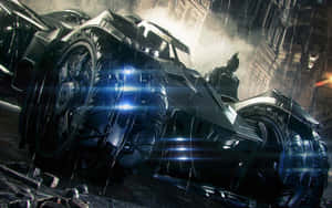 Batman Monster Motor Reën — Batman Muurpapier