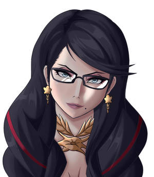 Bayonetta Woedende Gesig agtergrond — Vivo X Fold5 Muurpapier