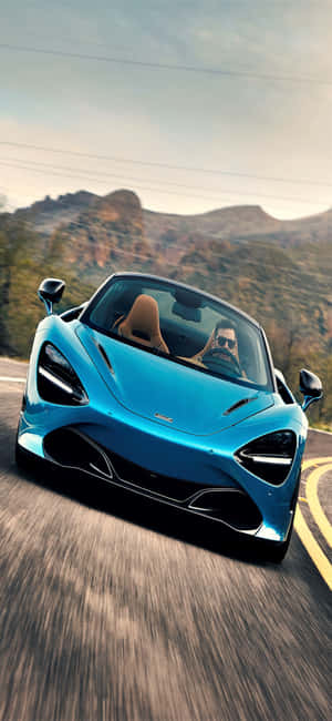 Iphone X Mclaren 720s Agtergrond — iPhone 12 Pro Muurpapier