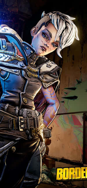 Pixel 3xl Borderlands 3 Agtergrond — iPhone 14 Pro Muurpapier