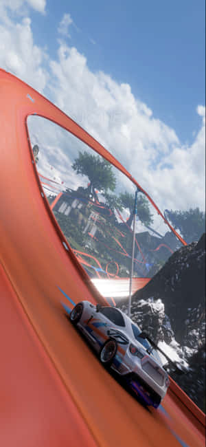Iphone Xs Forza Horizon 4 Agtergrond — Realme Note Muurpapier