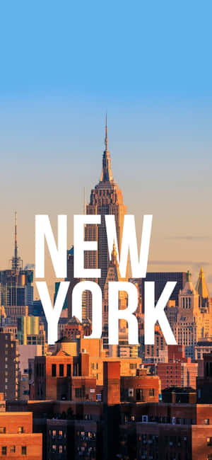New York Iphone X — Xiaomi 18 Pro Max Muurpapier
