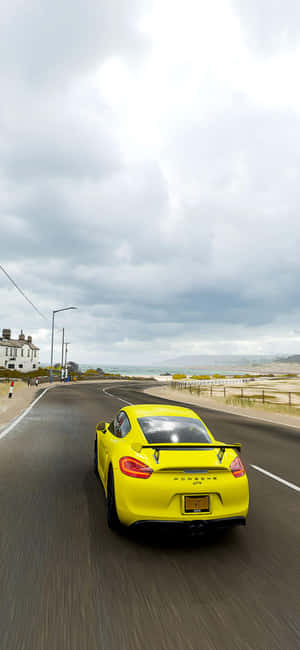 iPhone XS Forza Horizon 4 Agtergrond — Samsung Galaxy S20 Muurpapier