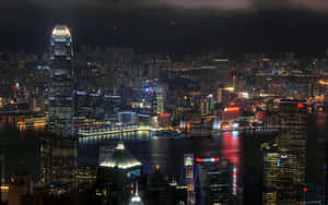 Dark City Agtergrond — Donker stad Muurpapier