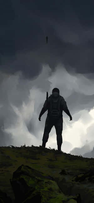 Iphone Xs Max Death Stranding Agtergrond — IQOO 15R Muurpapier