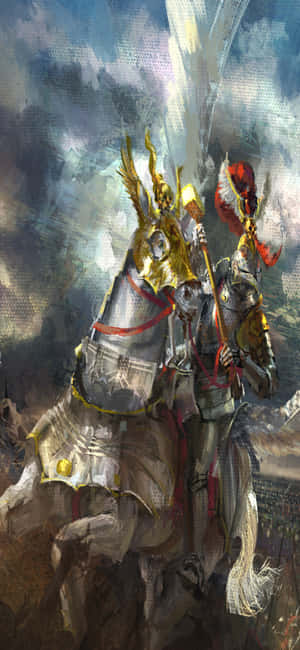 iPhone X Total War Warhammer Agtergrond — Redmi Note 17 Muurpapier