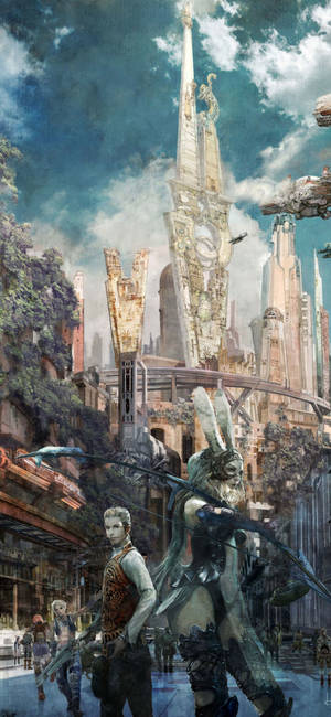 Final Fantasy Iphone — iPhone 15 Pro Max Muurpapier
