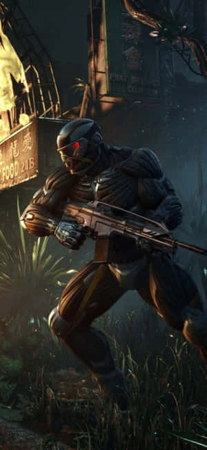 iPhone X Crysis 3 Agtergrond — Redmi 15C Muurpapier