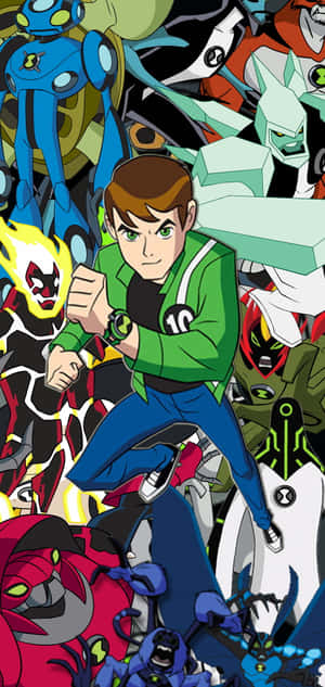 Ben 10-agtergrond — Redmi Note Muurpapier