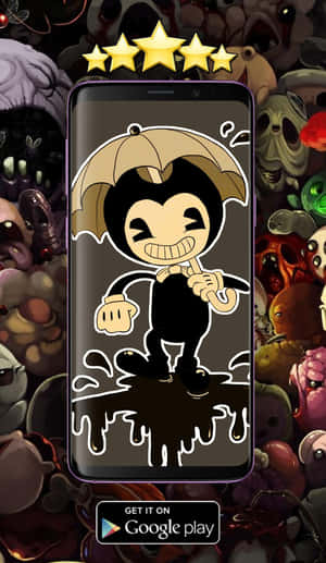 Bendy en die Inkmasjien - Ontketen die Krag van Verbeelding — Huawei Pura X View Muurpapier