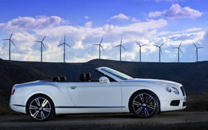 Voorskou muurpapier bentley, continental, gtc, convertible — 16:10 Muurpapier