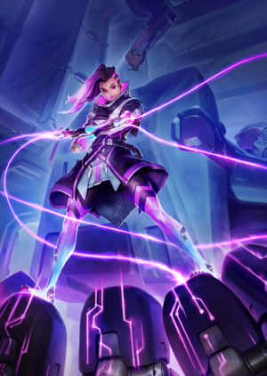 Sombra Overwatch — Vivo Pad5e Muurpapier