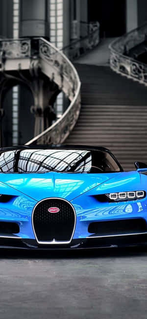 Iphone Xs Bugatti Agtergrond — iPhone 15 Pro Muurpapier