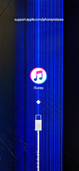 Koel iPhone gebreekte skerm-agtergrond — iPhone 13 Pro Muurpapier